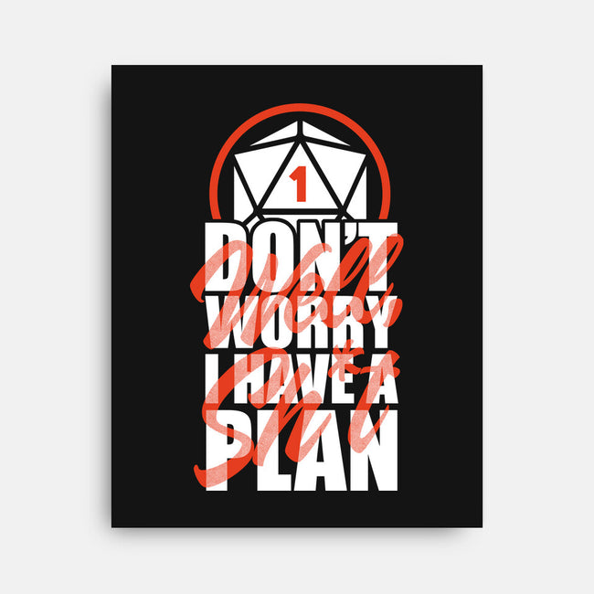 RPG Bad Luck Plan-None-Stretched-Canvas-Studio Mootant