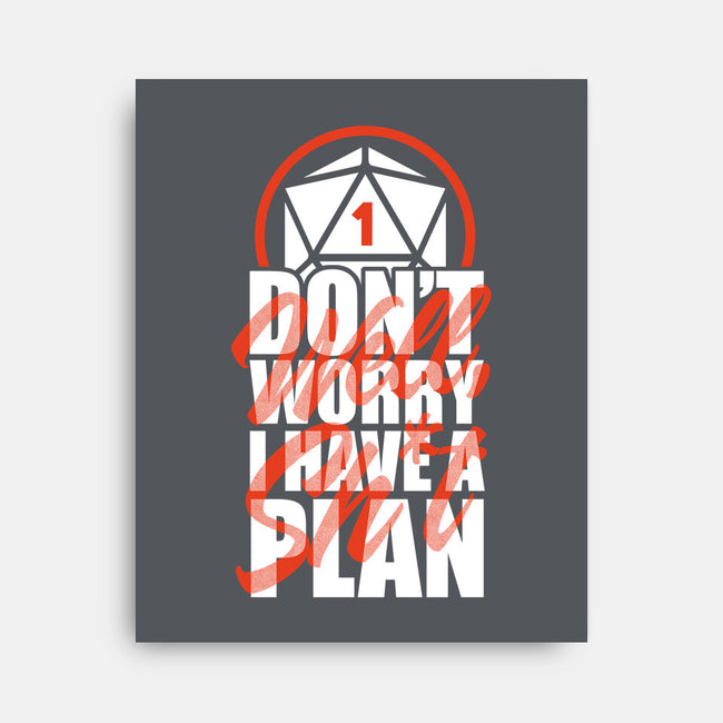 RPG Bad Luck Plan-None-Stretched-Canvas-Studio Mootant