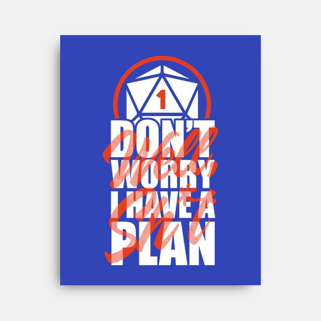 RPG Bad Luck Plan-None-Stretched-Canvas-Studio Mootant