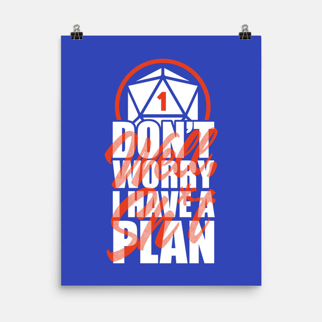 RPG Bad Luck Plan-None-Matte-Poster-Studio Mootant