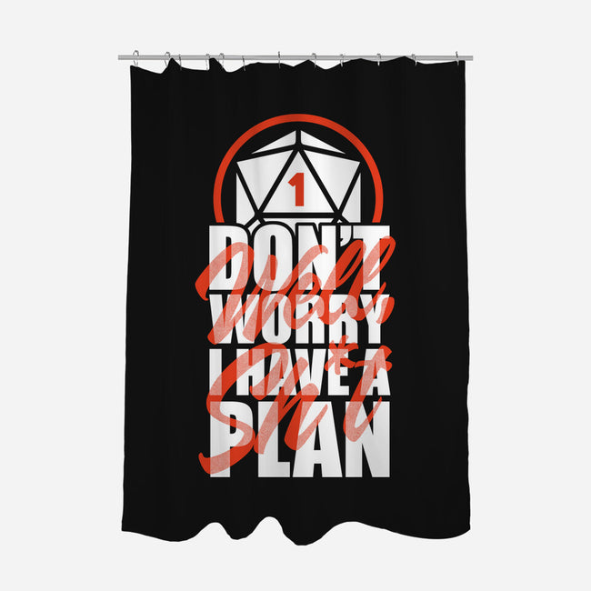 RPG Bad Luck Plan-None-Polyester-Shower Curtain-Studio Mootant