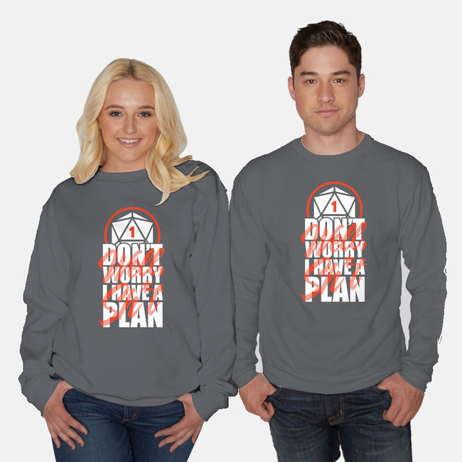 RPG Bad Luck Plan-Unisex-Crew Neck-Sweatshirt-Studio Mootant