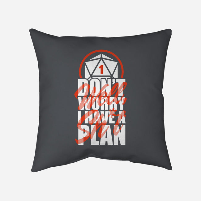 RPG Bad Luck Plan-None-Removable Cover w Insert-Throw Pillow-Studio Mootant