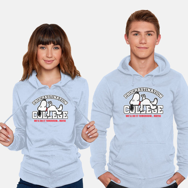 Procrastination University-Unisex-Pullover-Sweatshirt-Studio Mootant