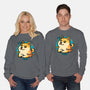 Favorite Meme Dog-Unisex-Crew Neck-Sweatshirt-Studio Mootant