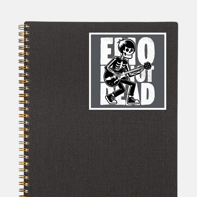 Emo Is Not Dead-None-Glossy-Sticker-Studio Mootant