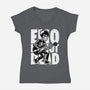 Emo Is Not Dead-Womens-V-Neck-Tee-Studio Mootant