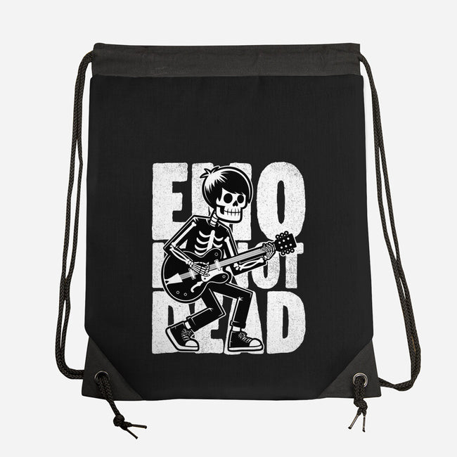 Emo Is Not Dead-None-Drawstring-Bag-Studio Mootant