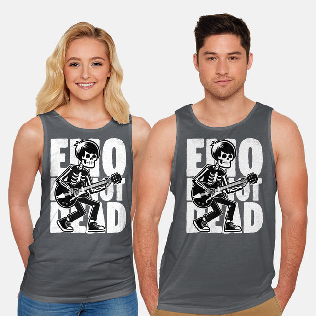 Emo Is Not Dead-Unisex-Basic-Tank-Studio Mootant