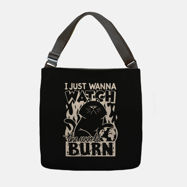 World Burn-None-Adjustable Tote-Bag-Getsousa!