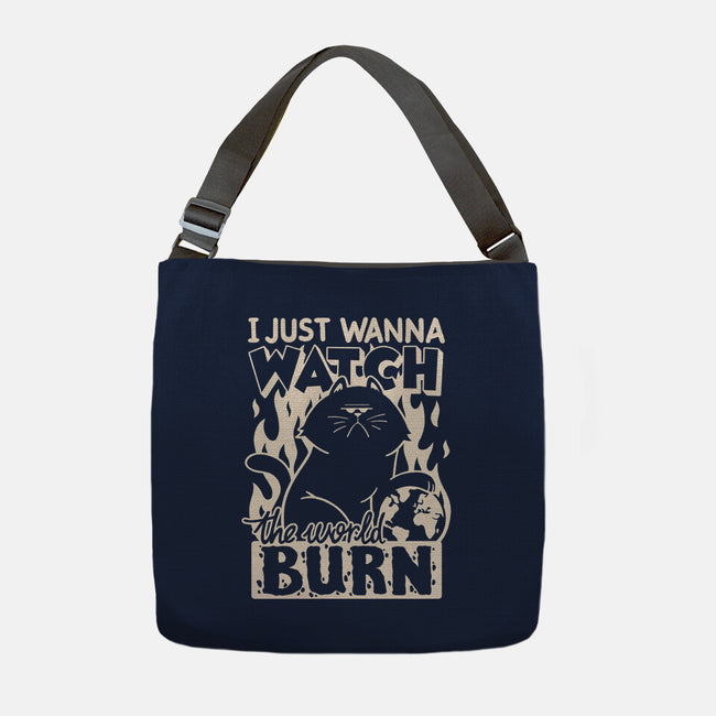 World Burn-None-Adjustable Tote-Bag-Getsousa!