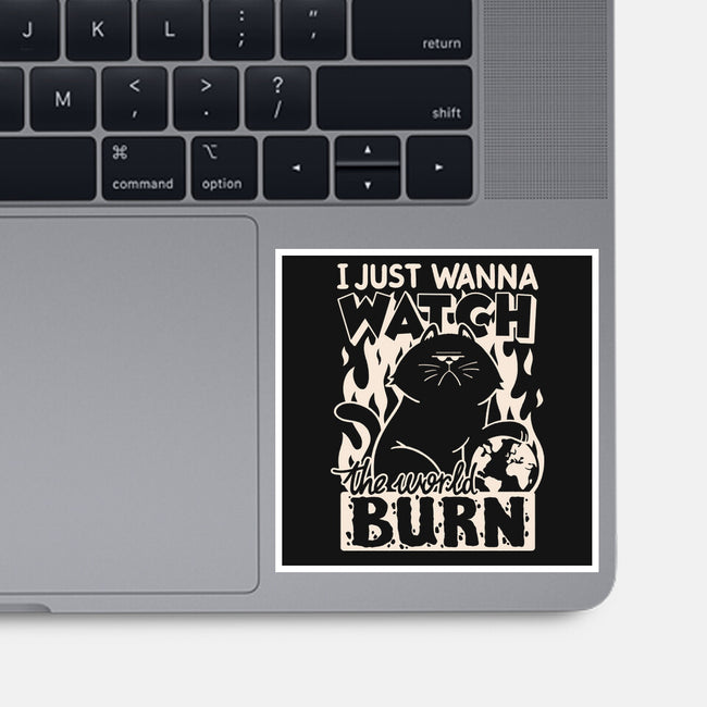 World Burn-None-Glossy-Sticker-Getsousa!