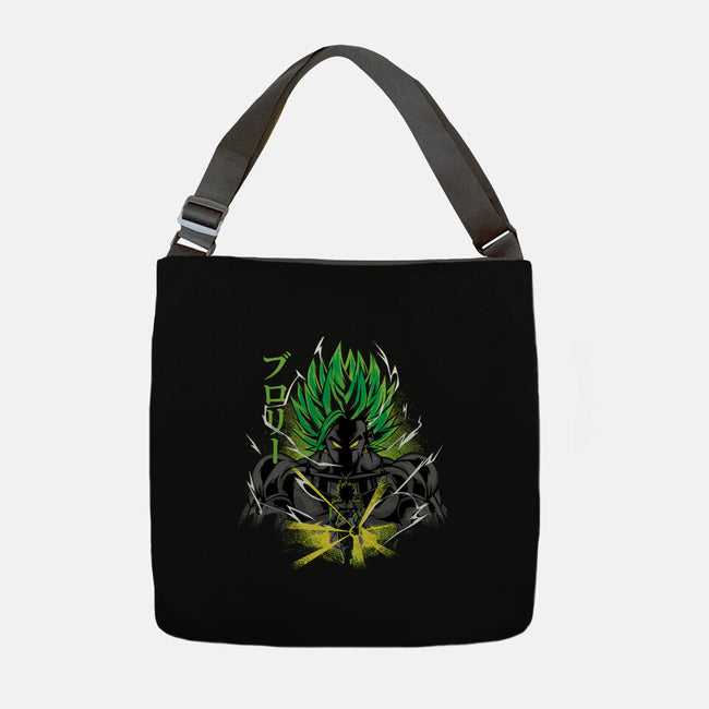 Dragon Ball Broly-None-Adjustable Tote-Bag-DiazRodriguez