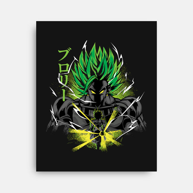 Dragon Ball Broly-None-Stretched-Canvas-DiazRodriguez