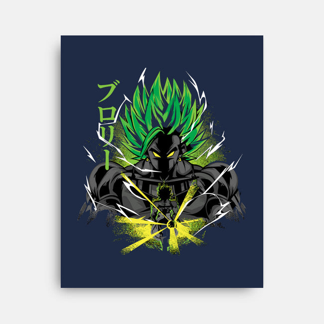 Dragon Ball Broly-None-Stretched-Canvas-DiazRodriguez