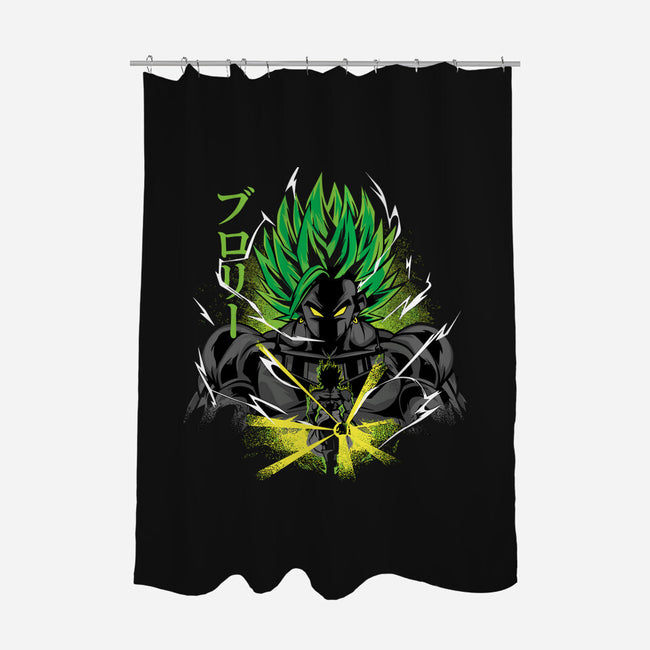 Dragon Ball Broly-None-Polyester-Shower Curtain-DiazRodriguez