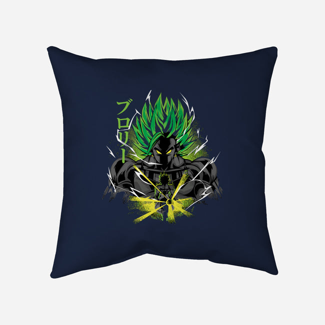 Dragon Ball Broly-None-Removable Cover w Insert-Throw Pillow-DiazRodriguez