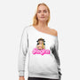 Mean Doll-Womens-Off Shoulder-Sweatshirt-Raffiti