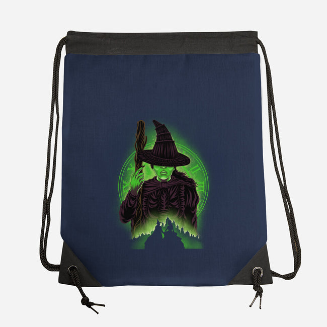 Wicked Green-None-Drawstring-Bag-rmatix