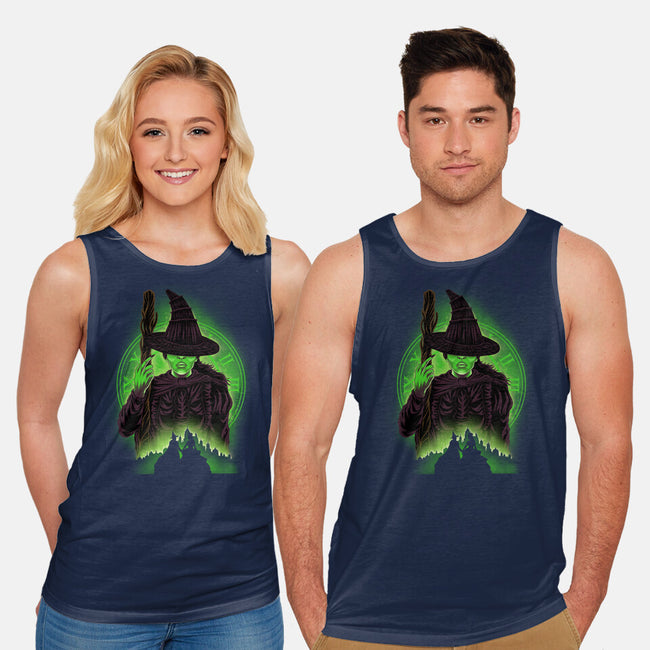 Wicked Green-Unisex-Basic-Tank-rmatix