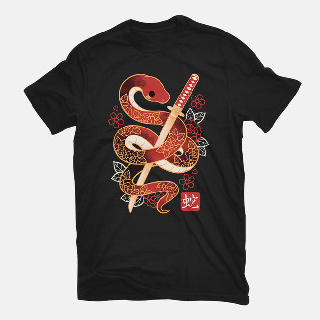 Chinese Cute Year Of The Snake-Youth-Basic-Tee-NemiMakeit