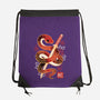 Chinese Cute Year Of The Snake-None-Drawstring-Bag-NemiMakeit