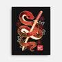 Chinese Cute Year Of The Snake-None-Stretched-Canvas-NemiMakeit