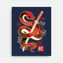 Chinese Cute Year Of The Snake-None-Stretched-Canvas-NemiMakeit