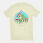 Dino Christmas-Mens-Premium-Tee-Eoli Studio