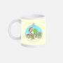 Dino Christmas-None-Mug-Drinkware-Eoli Studio