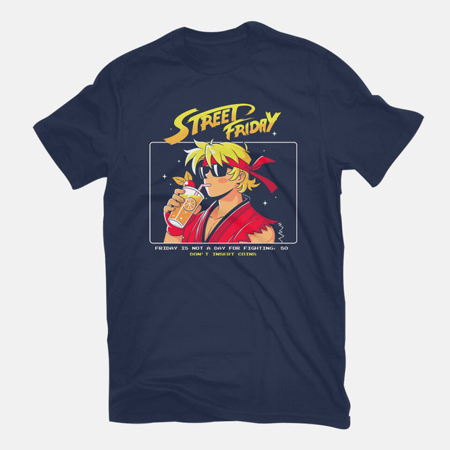 Street Friday-Womens-Fitted-Tee-Eoli Studio