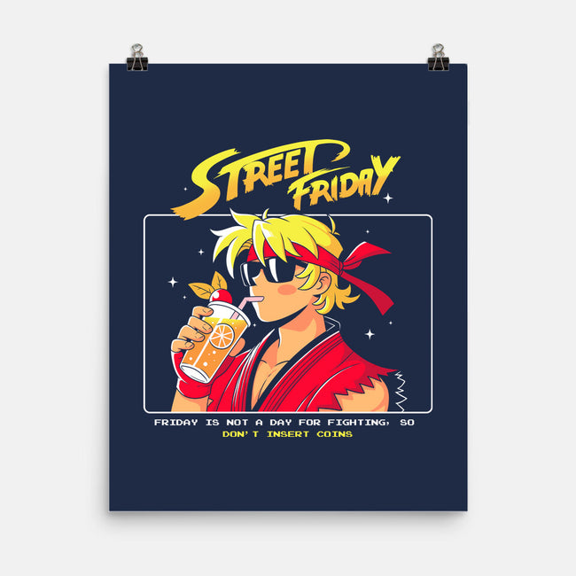 Street Friday-None-Matte-Poster-Eoli Studio