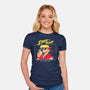 Street Friday-Womens-Fitted-Tee-Eoli Studio