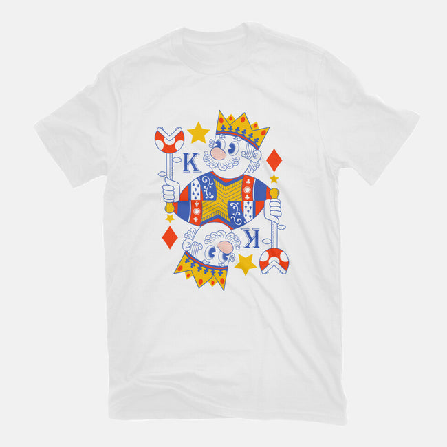 Mushroom King-Unisex-Basic-Tee-Eoli Studio