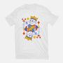 Mushroom King-Womens-Fitted-Tee-Eoli Studio