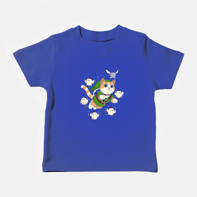 The Legend Of The Cat-Baby-Basic-Tee-Eoli Studio