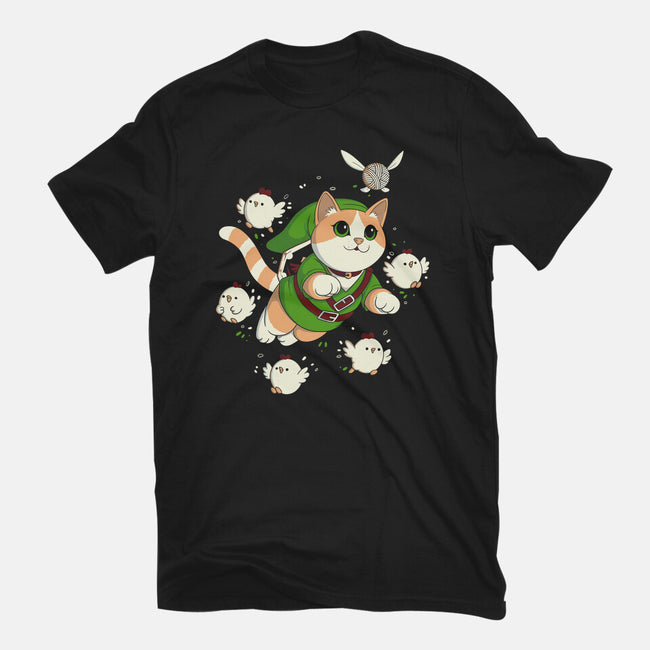 The Legend Of The Cat-Mens-Premium-Tee-Eoli Studio