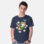 The Legend Of The Cat-Mens-Basic-Tee-Eoli Studio