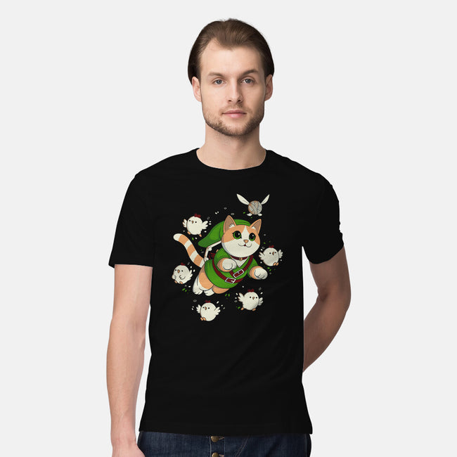 The Legend Of The Cat-Mens-Premium-Tee-Eoli Studio