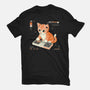 Cat Games-Unisex-Basic-Tee-Eoli Studio