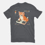 Cat Games-Unisex-Basic-Tee-Eoli Studio