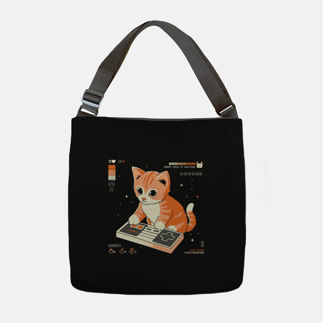 Cat Games-None-Adjustable Tote-Bag-Eoli Studio