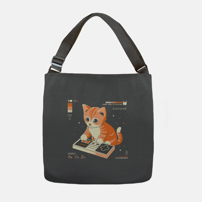 Cat Games-None-Adjustable Tote-Bag-Eoli Studio