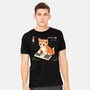 Cat Games-Mens-Heavyweight-Tee-Eoli Studio