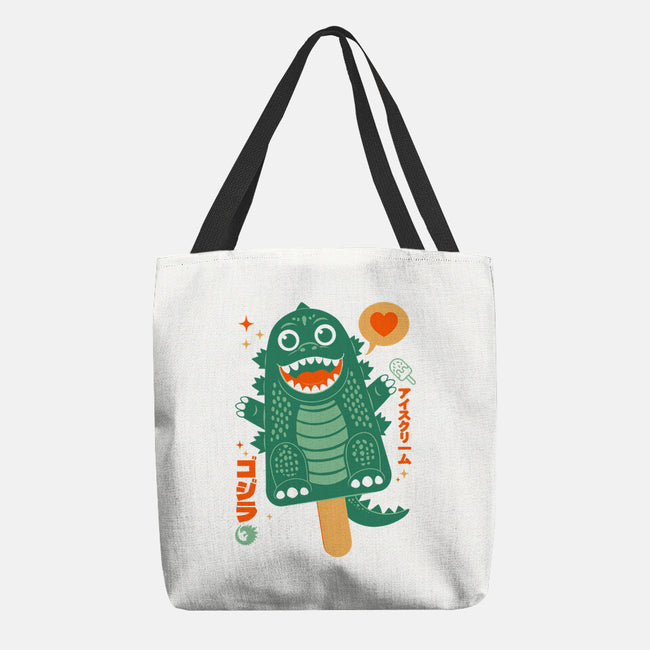 IceZilla-None-Basic Tote-Bag-Eoli Studio