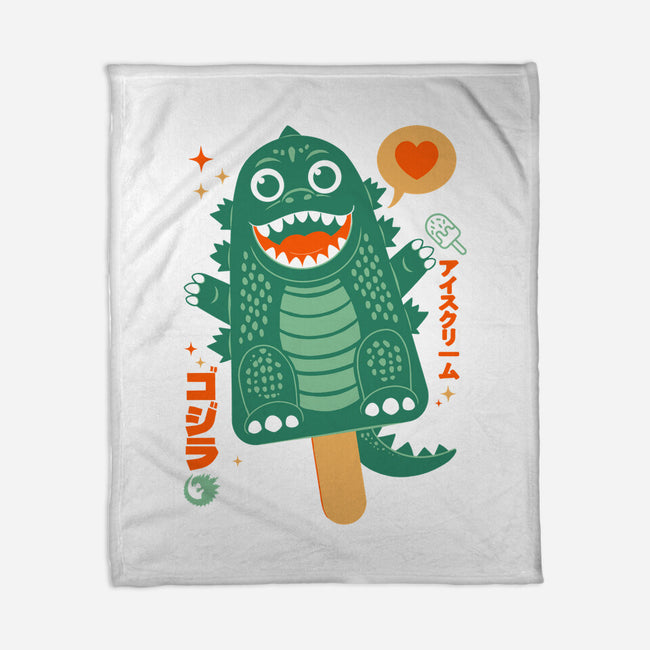 IceZilla-None-Fleece-Blanket-Eoli Studio