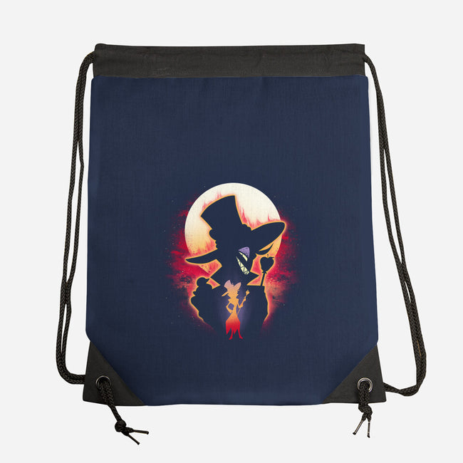 The Fallen Angel-None-Drawstring-Bag-dandingeroz