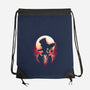 The Fallen Angel-None-Drawstring-Bag-dandingeroz