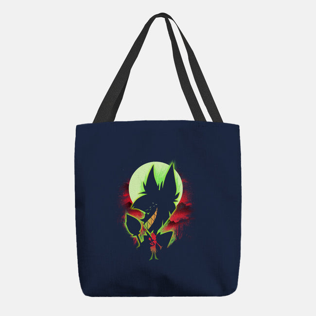 The Radio Demon Landscape-None-Basic Tote-Bag-dandingeroz