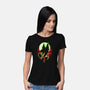 The Radio Demon Landscape-Womens-Basic-Tee-dandingeroz